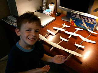 1st Generation Model Paper Airplanes